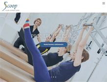 Tablet Screenshot of pilates-zentrum-leipzig.de